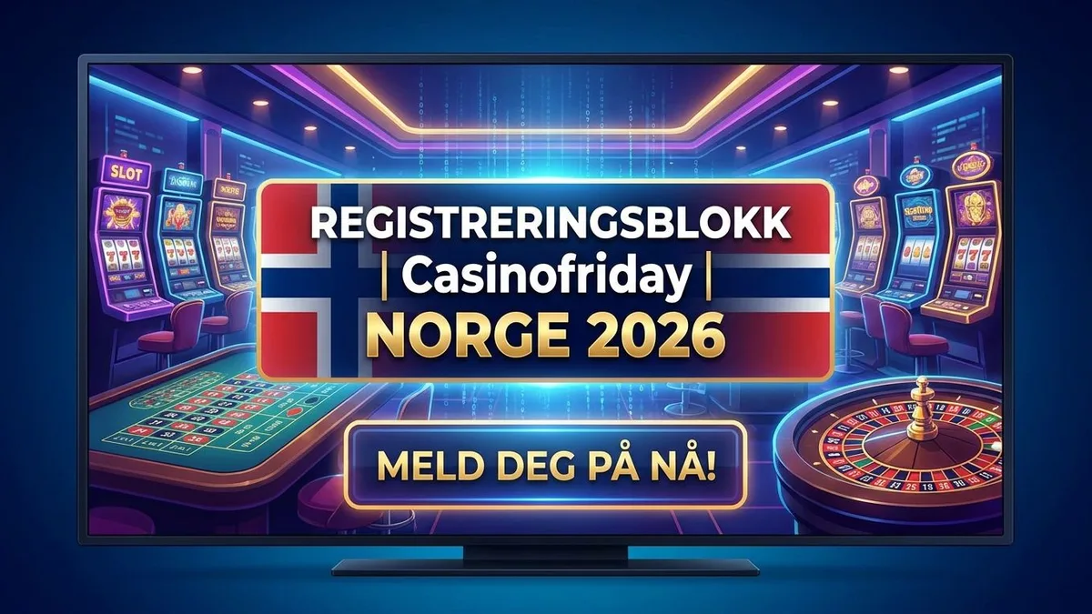 Registrer deg med bonus
